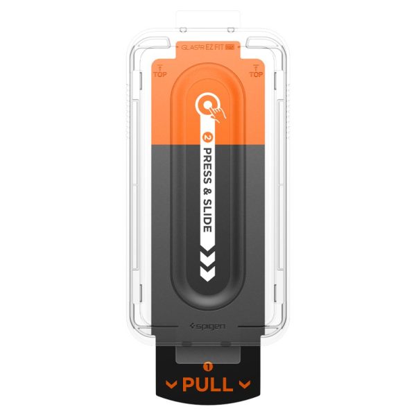 Spigen Glass tR EZ Fit HD 1 Pack transparency-Samsung Galaxy S25 Edge (AGL09411) - Image 2